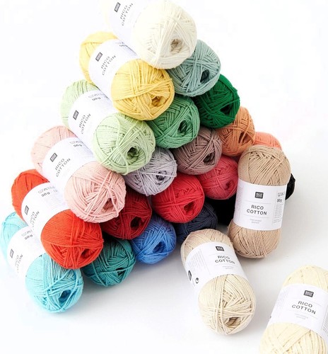 50g balls rico cotton - balls,
