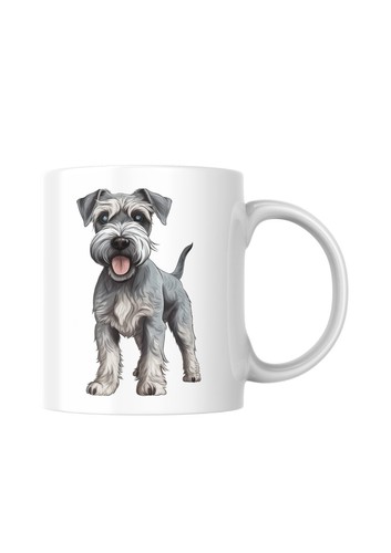 Miniature schnauzer dog mug - schnauzer,