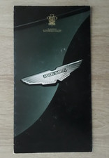 Aston Martin Range Brochure c.1996 - V8  Vantage  Volante  DB7