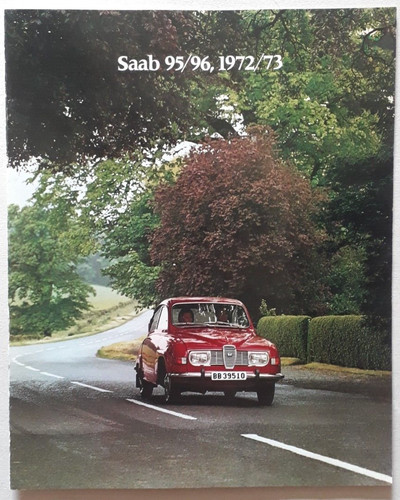 Saab brochure 1972 - 96, /