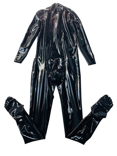 Mens latex catsuit - latex,