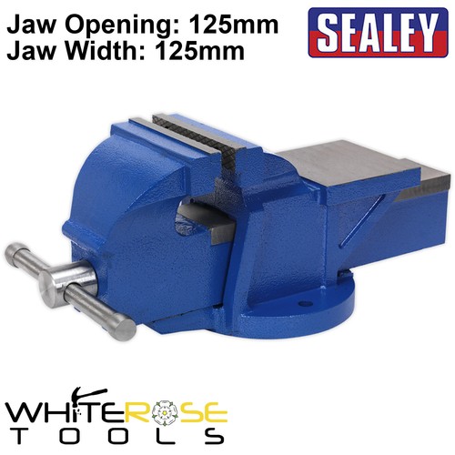 Sealey vice heavy - vice, 125mm