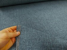 TEAL BLUE Tweed Style Weave Upholstery Fabric (possibly from Next)