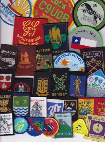 Boy scout badges - x, (dd)