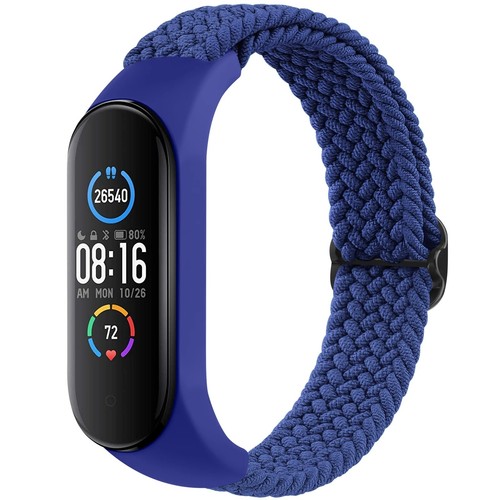 Elastic braided watch strap - elastic,