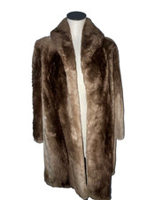 Vintage Women’s Real Fur Beaver Coat Jacket Old Money