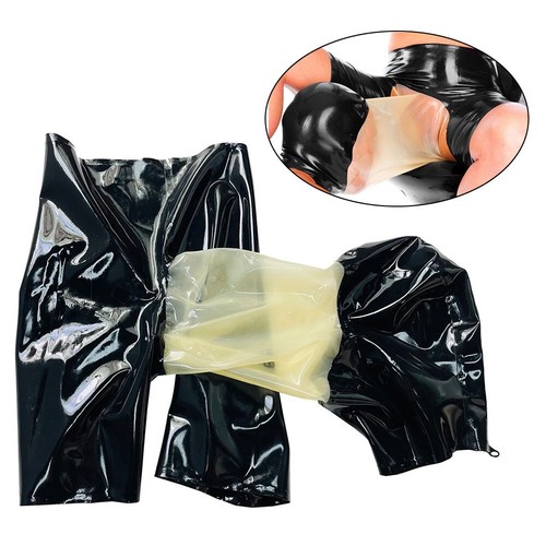 Latex rubber gummi mask hood - rubber,
