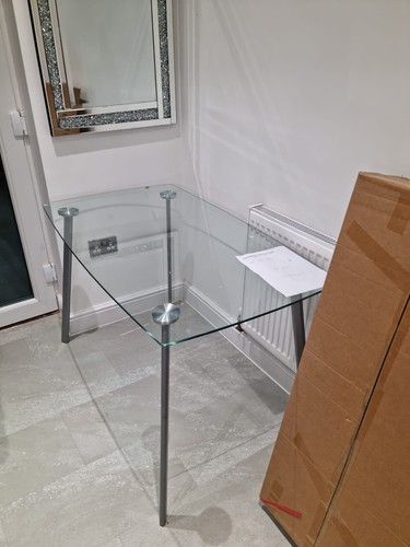 Compact dining set - compact, glass