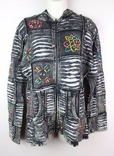 Hippy Boho Hoodie Patchwork