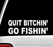 Funny Fishing Decal Sticker