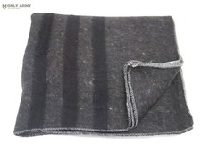 Military Anthracite Grey Blanket Army Surplus Bivouac 200 x 150cm Camping Army