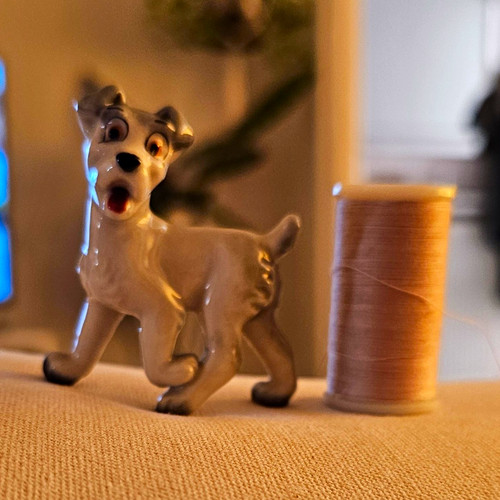 Wade ceramic dog figurine - ceramic,