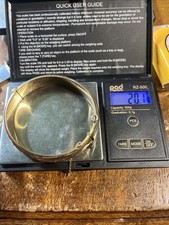 1/5th 9ct Metal Core Bangle