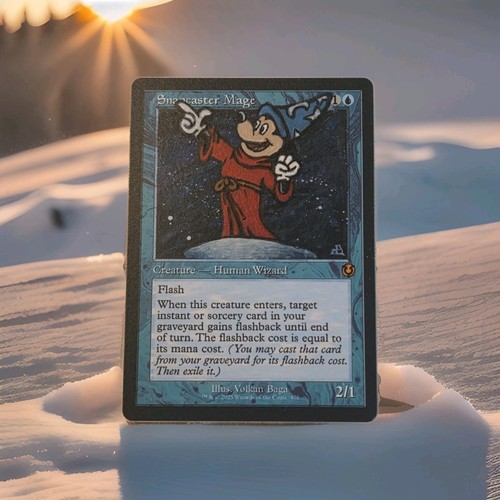 Snapcaster mage hand painted - mage,