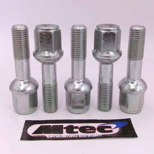 M12 alloy wheel bolts - 5x,