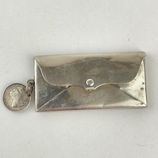 Antique Solid Silver Envelope