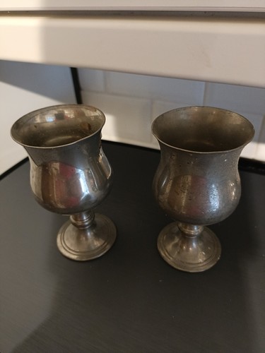 Pewter mini goblets finest - goblets,