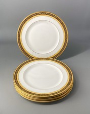 Wedgwood India Set Of Six 27cm Dinner Plates - Made In England c1996