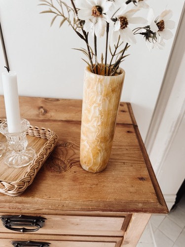Vintage hand carved tall