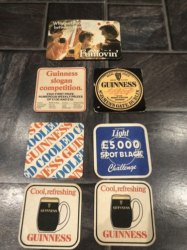 Vintage guinness beer - beer, mats