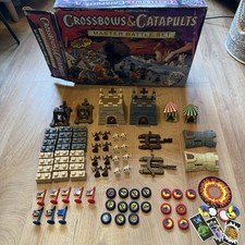 TOMY 1983 The Original Crossbows and Catapults Master Battle Set Incomplete Rare