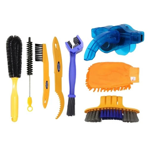 Bike cleaning brush set - brush, 8