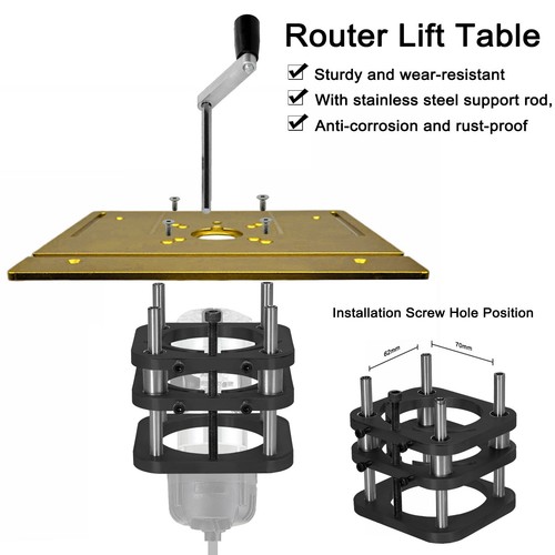 Router lift base - router,