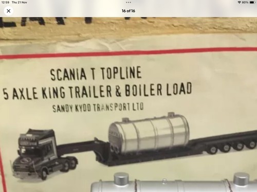 Corgi 12816 scania - scania, cab