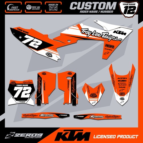 Ktm motocross graphics - graphics,, custom