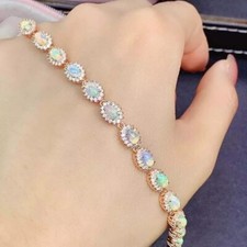 9Ct Oval Cut Simulated Fire