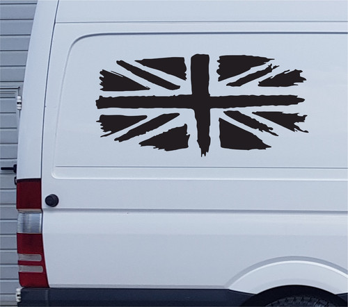 Union jack distressed flag - uk,