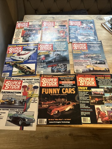 Super stock drag illustrated - drag,