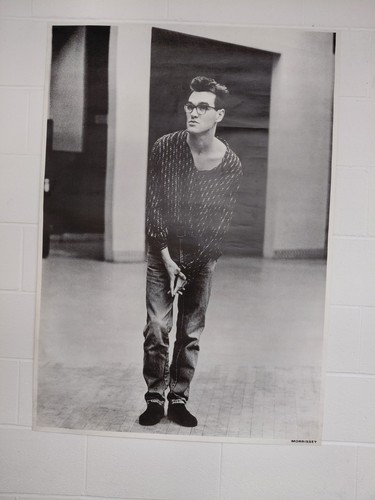 Morrissey picture - -, b/w