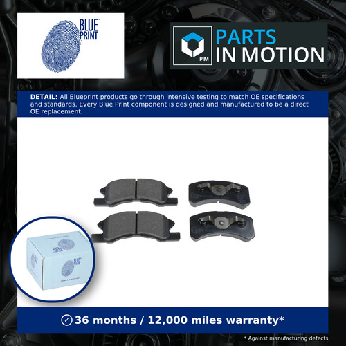 Brake pads set - fits, daihatsu