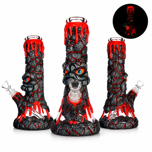 Glass bong water - 10",