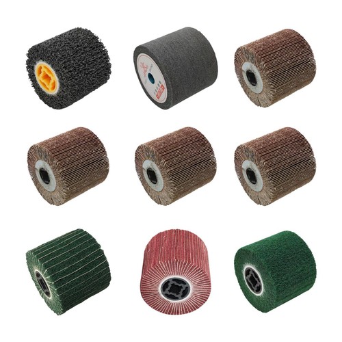 Burnishing wheel flap brush - wheel,
