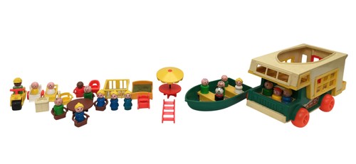 Vintage fisher price - fisher-price, camping