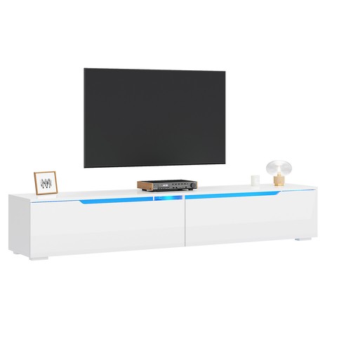 High gloss white 180cm - gloss,