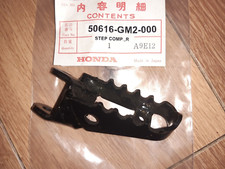 NOS HONDA TLM 200 240 R XL 250 1985 - 1993 FOOTPEG RIGHT 50616-GM2-000 XR600R