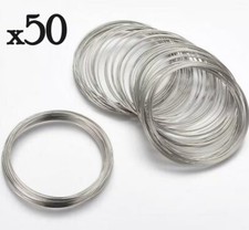 50 Loops of Memory Wire - 50mm