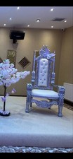 Throne chair hire available 