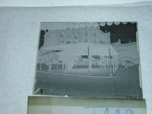 Glass negative vintage leeds - glass,