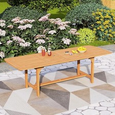 Outdoor Acacia Wood Expandable