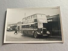 Bus Photo Yorkshire Double Decker Service HD 7387 1954 Transport Memorabilia