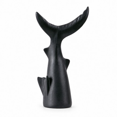 Fish tail sculpture - fish,