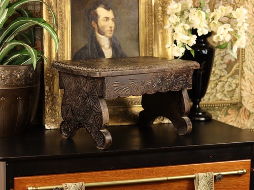 Antique victorian folk art - victorian,