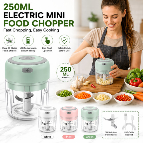 Electric mini food - electric, chopper