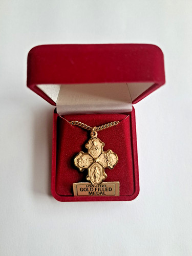 4way cross gold filled - cross-,