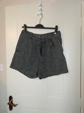 Next Linen Mix Shorts - Size