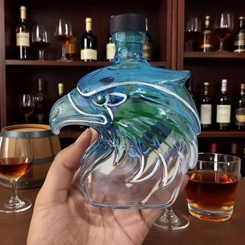 Creative eagle head glass - creative,